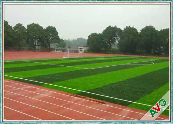 চীন FIFA Standard Anti UV Football Artificial Turf With Woven Backing Monofilament PE সরবরাহকারী