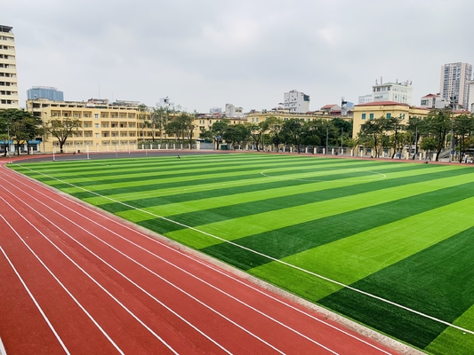 45mm কৃত্রিম ঘাস সকার ফুটবল কৃত্রিম ঘাস ফুটবল মাঠের জন্য কৃত্রিম ঘাস সরবরাহকারী